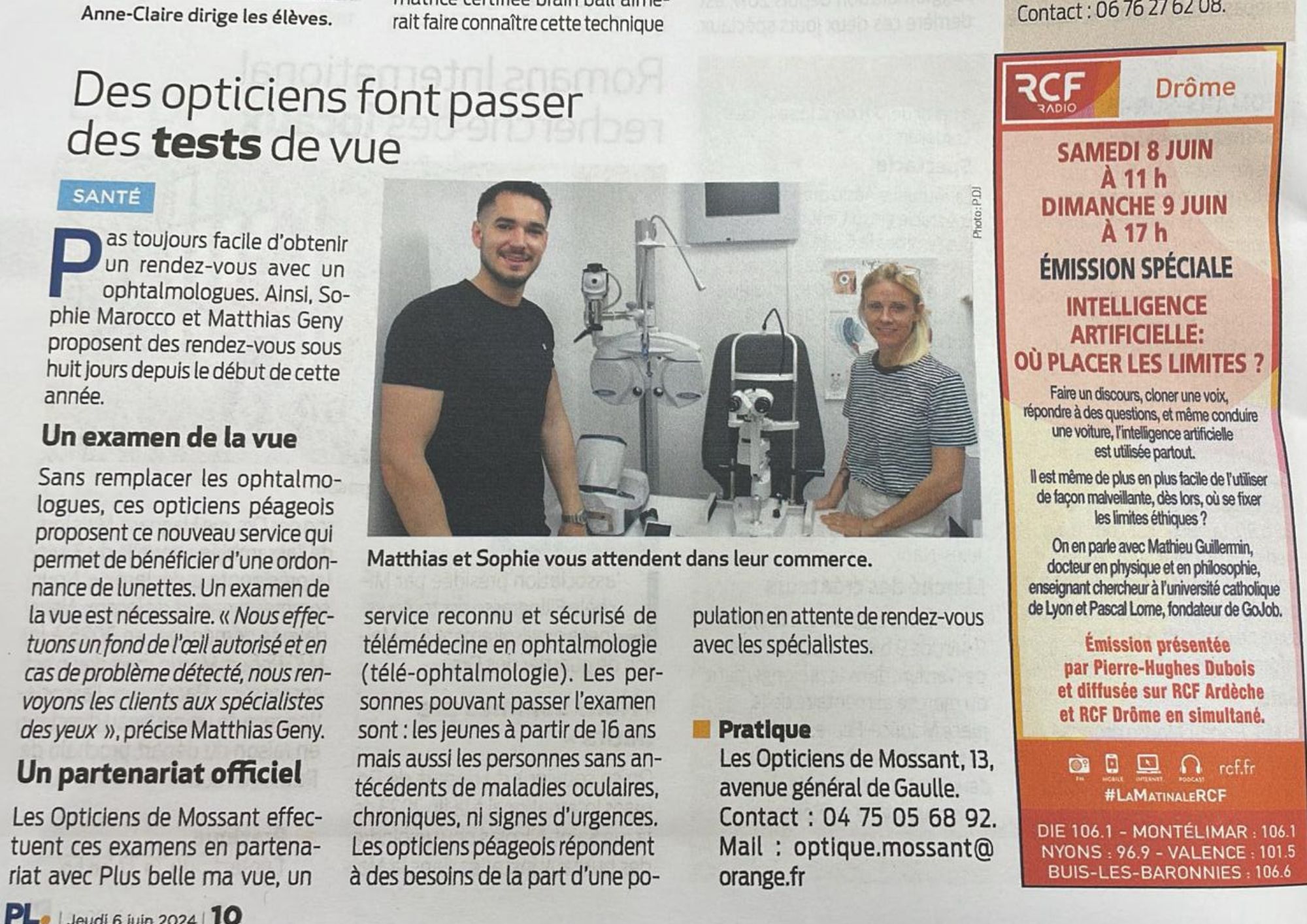 des-opticiens-font-passer-des-tests-de-vue journal